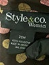Style&Co 100% Polyester Floral Brown Long Sleeve Blouse Size 20 - photo 7