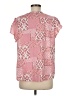 Angashion Pink Short Sleeve Blouse Size M - photo 2