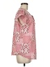 Angashion Pink Short Sleeve Blouse Size M - photo 4