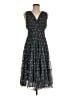 Max Studio Paisley Gray Cocktail Dress Size M - photo 1