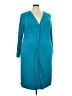 Torrid Teal Casual Dress Size 3X Plus (3) - photo 1