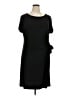 DKNY Solid Black Casual Dress Size XL - photo 1