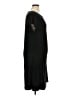 DKNY Solid Black Casual Dress Size XL - photo 4
