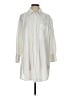 Zara Ivory 3/4 Sleeve Button-Down Shirt Size S - photo 1