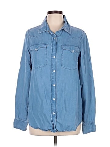 Current/Elliott Long Sleeve Button-Down Shirt (view 1)