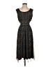 Max Studio Paisley Black Casual Dress Size XS - photo 1
