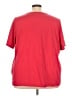 Catherines Red Short Sleeve Top Size 3X - photo 2