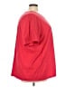 Catherines Red Short Sleeve Top Size 3X - photo 4