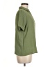 Sophie Snowflake 100% Polyester Green Short Sleeve Polo Size M - photo 4