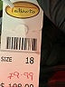 Talbots Polka Dots Brown Casual Skirt Size 18 - photo 6