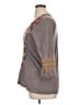 Johnny Was Gray 3/4 Sleeve Blouse Size XL - photo 5
