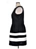 Apt. 9 Stripes Black Cocktail Dress Size XL - photo 5