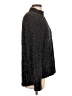 Bella Dahl 100% Polyester Tweed Black Turtleneck Sweater Size S - photo 4