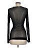 Flax 100% Nylon Black Long Sleeve Top Size 6 (S) - photo 2