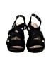Solanz Black Sandals Size 7 1/2 - photo 2