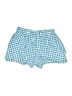 colsie 100% Cotton Checkered-gingham Blue Shorts Size S - photo 1