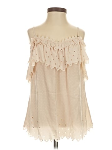 Rebecca Taylor Sleeveless Silk Top (view 1)