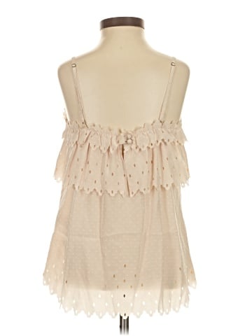 Rebecca Taylor Sleeveless Silk Top (view 2)