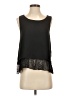 Zara Basic Black Sleeveless Blouse Size S - photo 1