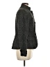Coldwater Creek Chevron-herringbone Gray Blazer Size 8 - photo 4