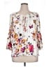 Vanita Rosa 100% Elastane Ivory 3/4 Sleeve Blouse Size XL - photo 1