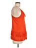 Etcetera Orange Sleeveless Blouse Size M - photo 4