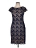 Connected Apparel Blue Cocktail Dress Size 10 - photo 1