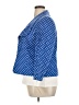 Evan Picone Polka Dots Blue Blazer Size 14 - photo 5