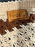 Pol 100% Polyester Stripes Tan Pullover Sweater Size M - photo 7