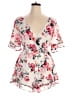 Trixxi Floral Ivory Romper Size XL - photo 1