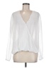 Reiss 100% Polyester White Long Sleeve Blouse Size 8 - photo 1