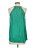 CAbi 100% Polyester Green Sleeveless Blouse Size XS - photo 2