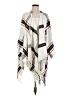 Forever 21 100% Acrylic White Poncho One size - photo 1