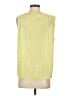 CAbi 100% Polyester Yellow Sleeveless Blouse Size XS - photo 2