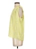 CAbi 100% Polyester Yellow Sleeveless Blouse Size XS - photo 5