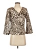 CAbi Animal Print Ivory Blazer Size S - photo 1