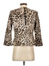 CAbi Animal Print Ivory Blazer Size S - photo 2