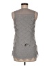 C. Luce Gray Sleeveless Blouse Size M - photo 2