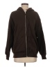 Refuge Brown Zip Up Hoodie Size S - photo 1