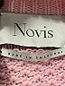 Novis Color Block Purple Wool Pullover Sweater Size M - photo 7