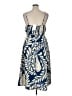 H&M Paisley Blue Cocktail Dress Size XL - photo 2