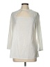 Lane Bryant Ivory 3/4 Sleeve Blouse Size 10 - 12 Plus - photo 1