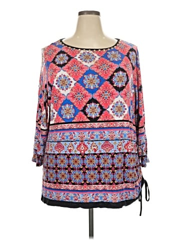 Ruby Rd. 3/4 Sleeve Blouse (view 1)