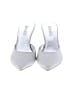 Nine West Silver Heels Size 9 1/2 - photo 2