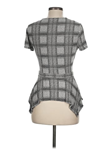 BCBGMAXAZRIA Short Sleeve Top (view 2)