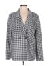 Marled by Reunited Houndstooth White Blazer Size L - photo 1