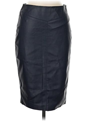 Karen Millen Faux Leather Skirt (view 1)