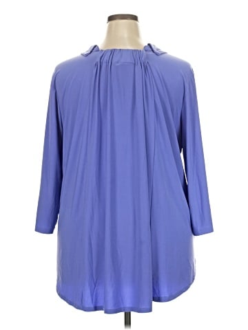 Attitudes by Renee 3/4 Sleeve Blouse (view 2)