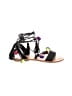 Loeffler Randall Tropical Black Sandals Size 5 1/2 - photo 1