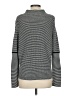 Tribal Stripes Gray Turtleneck Sweater Size S (petite) - photo 2